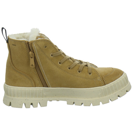 Palladium Pallashock Zip Warm Winterstiefel warm gefüttert Mittelbraun - 360° Ansicht