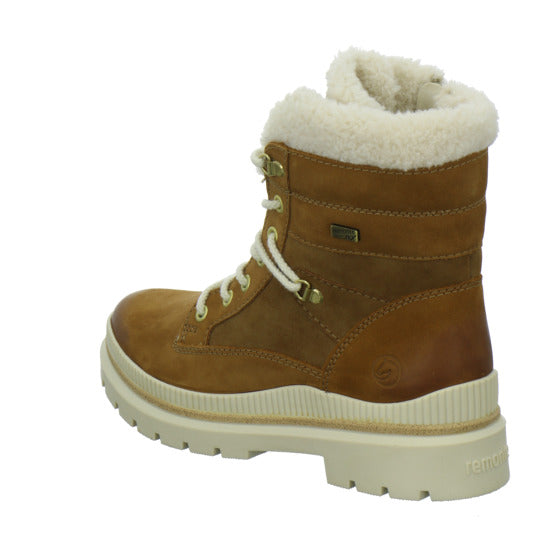 Remonte Winterstiefel warm gefüttert Mittelbraun - 360° Ansicht