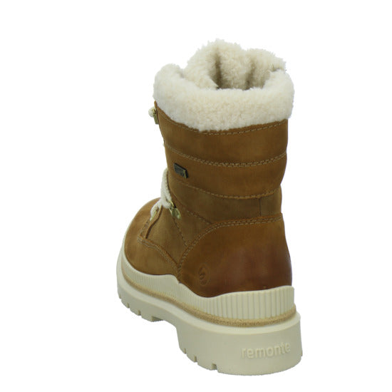 Remonte Winterstiefel warm gefüttert Mittelbraun - 360° Ansicht