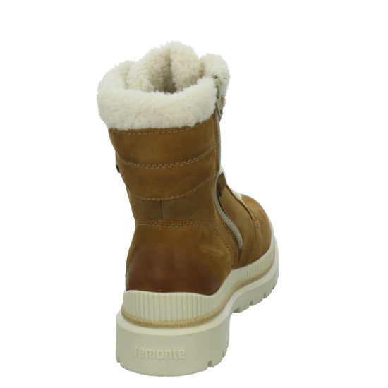 Remonte Winterstiefel warm gefüttert Mittelbraun - 360° Ansicht