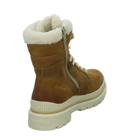 Remonte Winterstiefel warm gefüttert Mittelbraun - 360° Ansicht