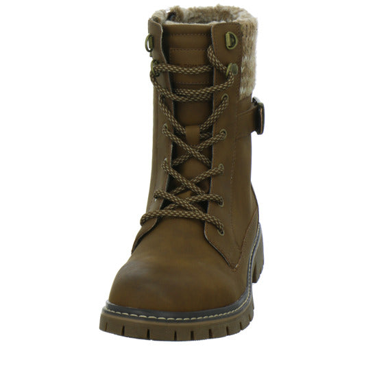 Tom Tailor Shoes Winterstiefel warm gefüttert Mittelbraun - 360° Ansicht