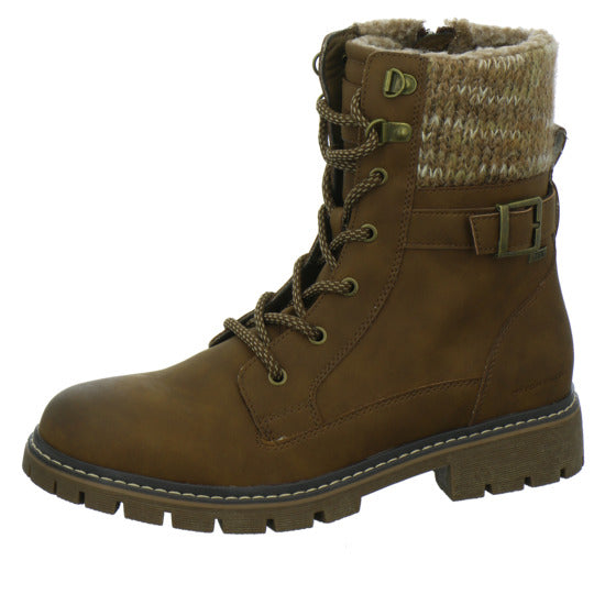 Tom Tailor Shoes Winterstiefel warm gefüttert Mittelbraun - 360° Ansicht