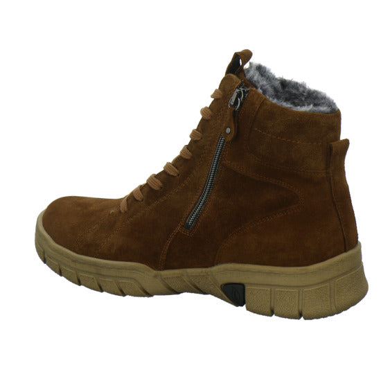Waldläufer H-Lumi Winterstiefel warm gefüttert Mittelbraun - 360° Ansicht