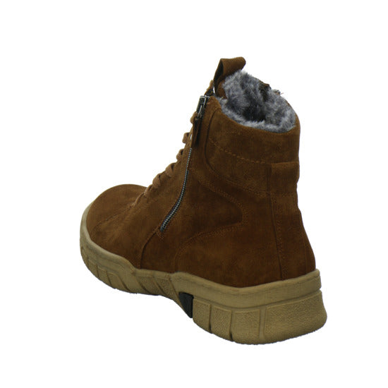 Waldläufer H-Lumi Winterstiefel warm gefüttert Mittelbraun - 360° Ansicht