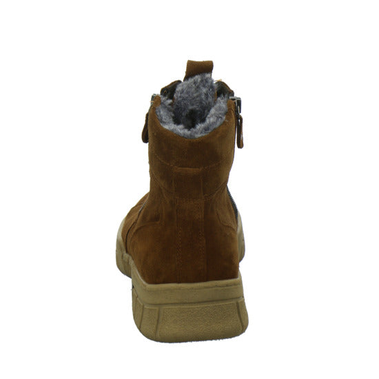 Waldläufer H-Lumi Winterstiefel warm gefüttert Mittelbraun - 360° Ansicht