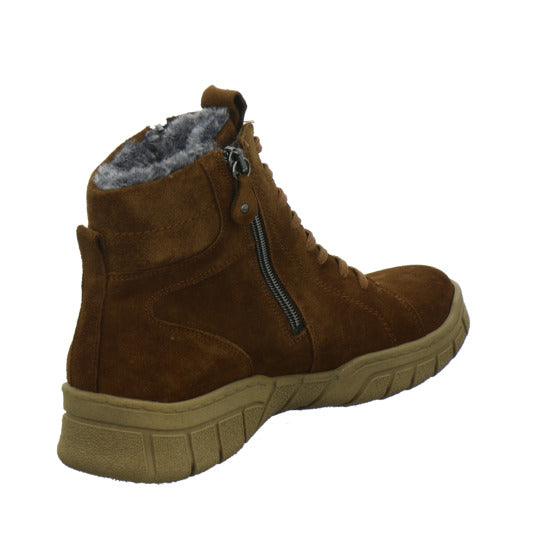 Waldläufer H-Lumi Winterstiefel warm gefüttert Mittelbraun - 360° Ansicht