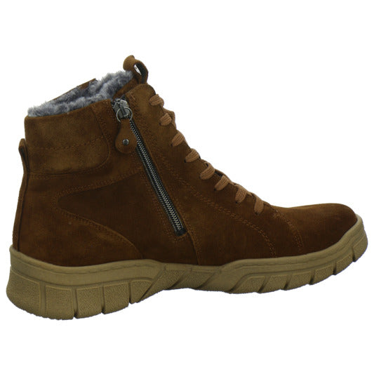 Waldläufer H-Lumi Winterstiefel warm gefüttert Mittelbraun - 360° Ansicht
