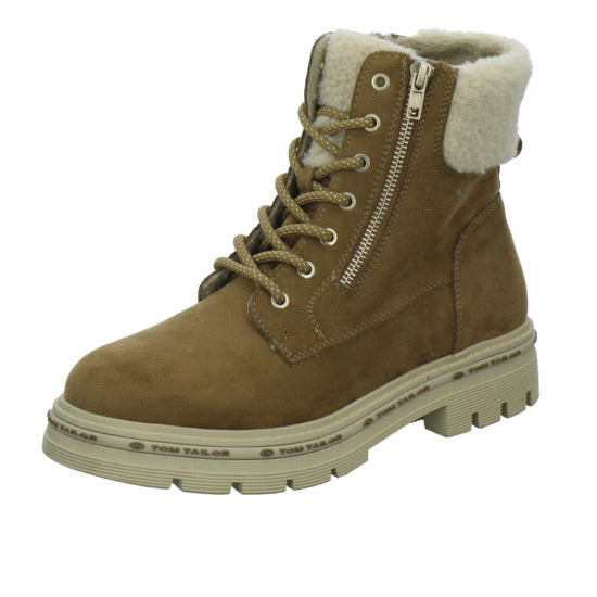 Tom Tailor Shoes Winterstiefel warm gefüttert Mittelbraun - 360° Ansicht