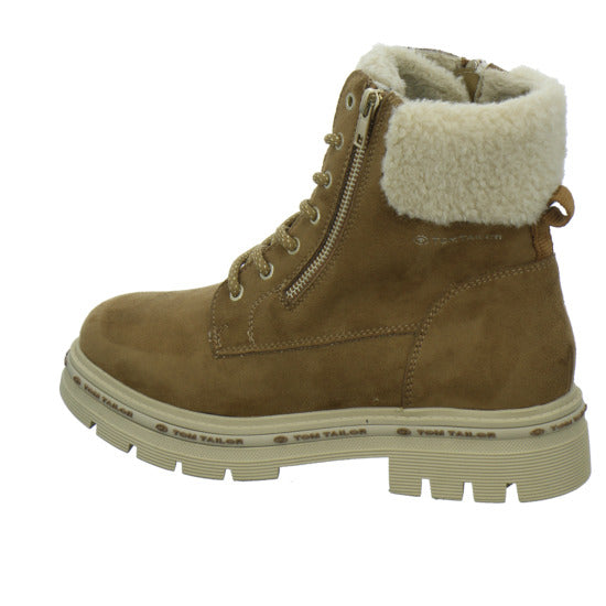 Tom Tailor Shoes Winterstiefel warm gefüttert Mittelbraun - 360° Ansicht