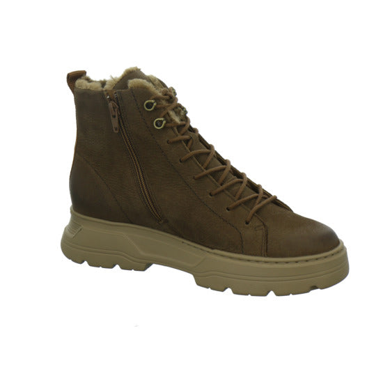 Paul Green Winterstiefel warm gefüttert Mittelbraun