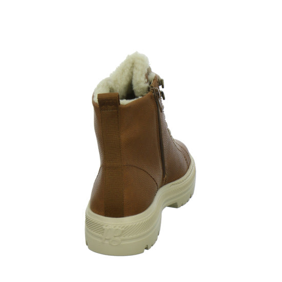 Paul Green Winterstiefel warm gefüttert Mittelbraun