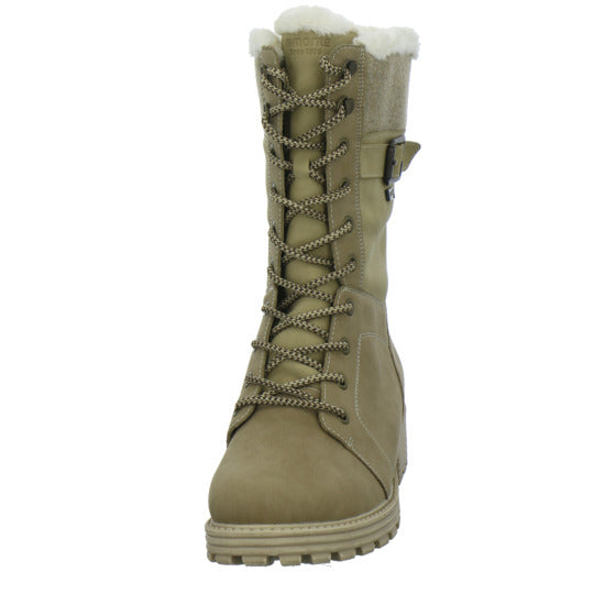 Remonte Winterstiefel warm gefüttert Hellbraun - 360° Ansicht
