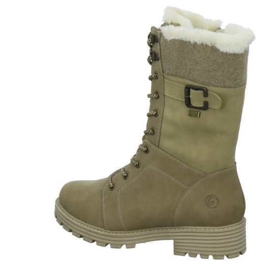 Remonte Winterstiefel warm gefüttert Hellbraun - 360° Ansicht