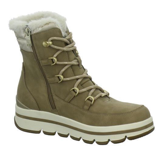 Tom Tailor Shoes Winterstiefel warm gefüttert Hellbraun - 360° Ansicht