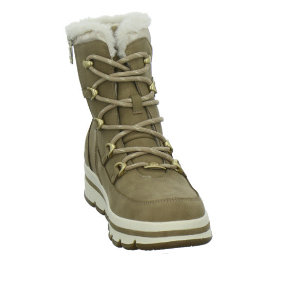 Tom Tailor Shoes Winterstiefel warm gefüttert Hellbraun - 360° Ansicht