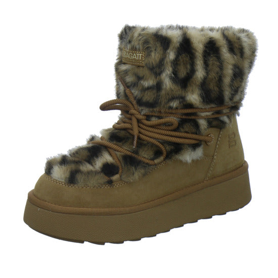 Bugatti Shoes Woman Winterstiefel Damen Hellbraun