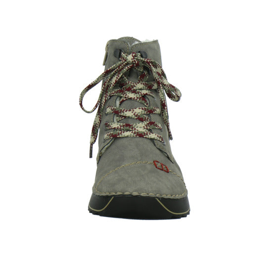Rieker Winterstiefel warm gefüttert taupe - 360° Ansicht