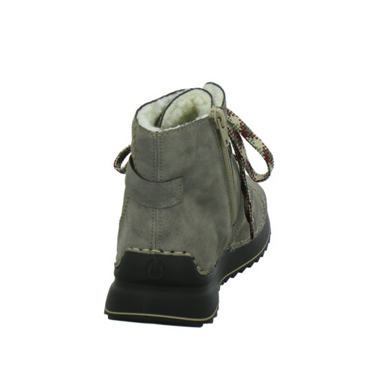 Rieker Winterstiefel warm gefüttert taupe - 360° Ansicht