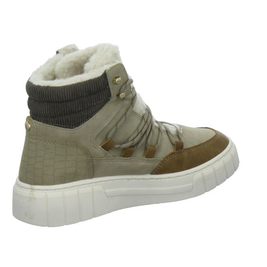 Mustang Winterstiefel warm gefüttert taupe - 360° Ansicht