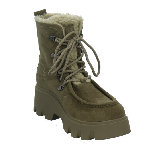 Marc O` Polo Liliam 9 B Winterstiefel warm gefüttert taupe - 360° Ansicht