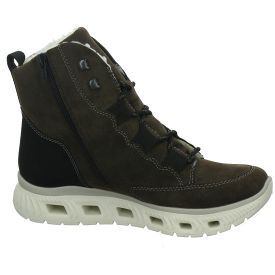 Rieker Winterstiefel warm gefüttert taupe - 360° Ansicht