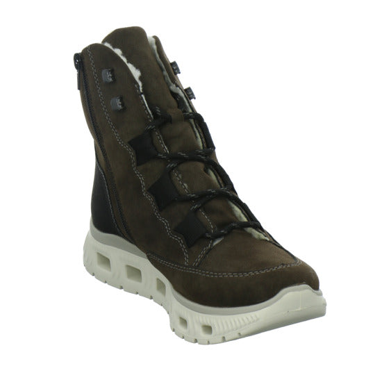 Rieker Winterstiefel warm gefüttert taupe - 360° Ansicht