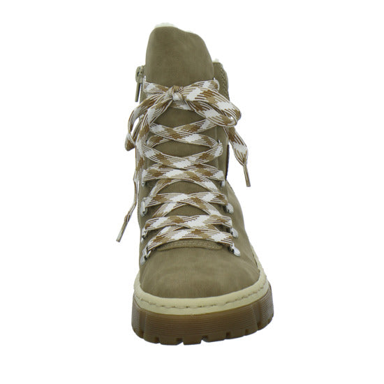 Rieker Winterstiefel warm gefüttert taupe - 360° Ansicht