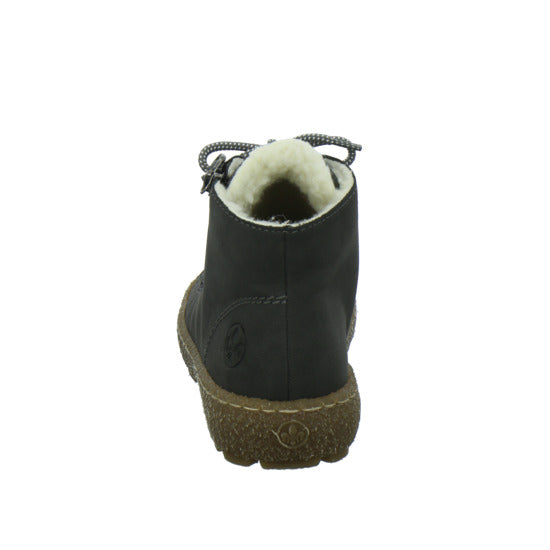 Rieker Winterstiefel warm gefüttert Anthrazit - 360° Ansicht