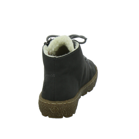 Rieker Winterstiefel warm gefüttert Anthrazit - 360° Ansicht