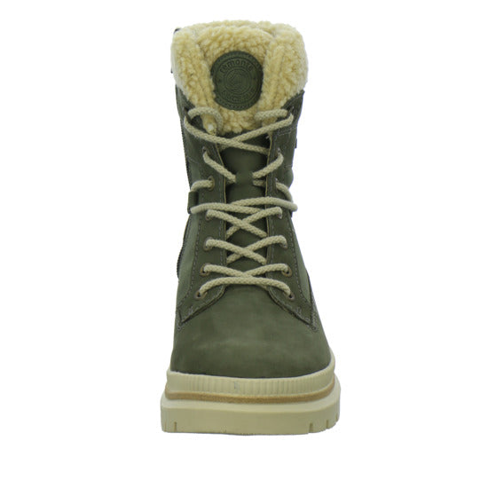 Remonte Winterstiefel warm gefüttert oliv - 360° Ansicht