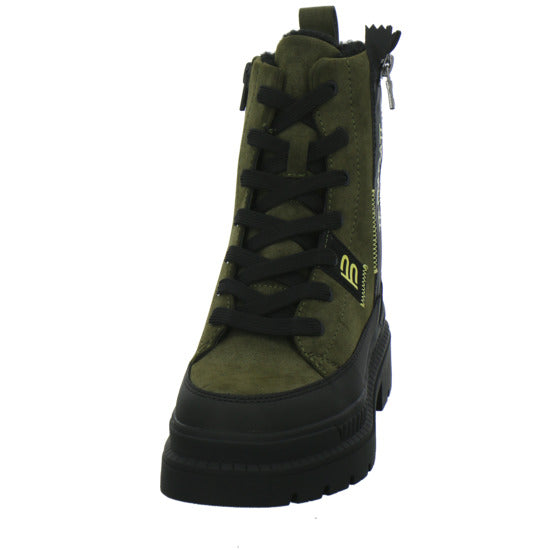 Bugatti Shoes Woman Winterstiefel warm gefüttert oliv - 360° Ansicht