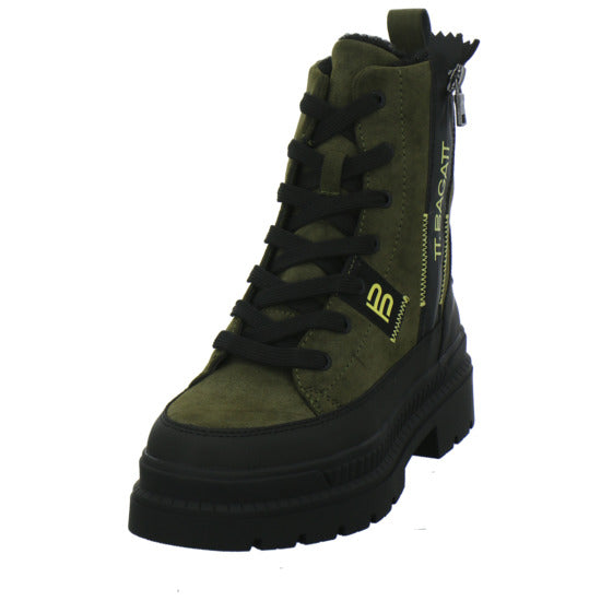 Bugatti Shoes Woman Winterstiefel warm gefüttert oliv - 360° Ansicht