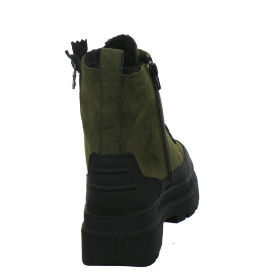 Bugatti Shoes Woman Winterstiefel warm gefüttert oliv - 360° Ansicht
