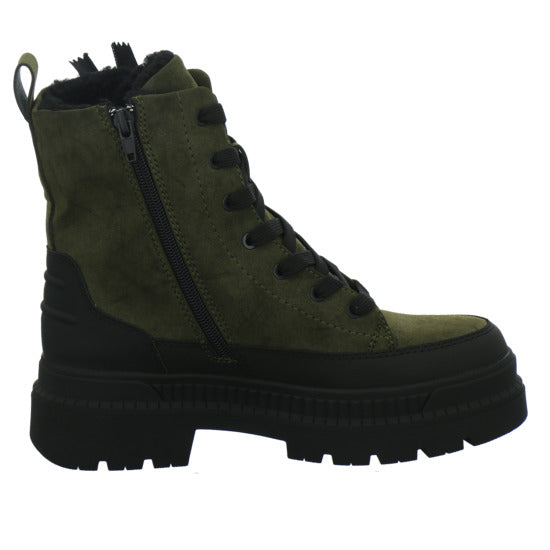 Bugatti Shoes Woman Winterstiefel warm gefüttert oliv - 360° Ansicht