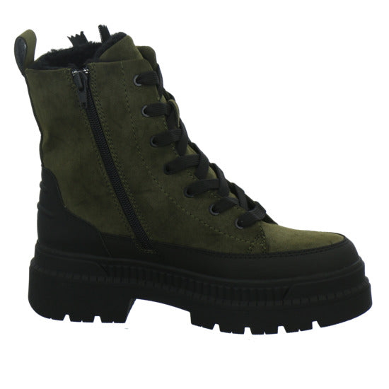 Bugatti Shoes Woman Winterstiefel warm gefüttert oliv - 360° Ansicht