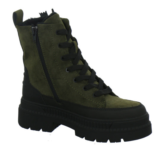 Bugatti Shoes Woman Winterstiefel warm gefüttert oliv - 360° Ansicht
