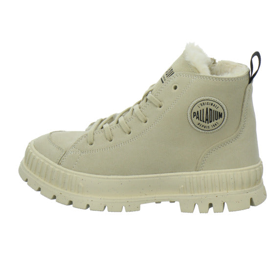 Palladium Pallashock Zip Warm Winterstiefel warm gefüttert Beige - 360° Ansicht