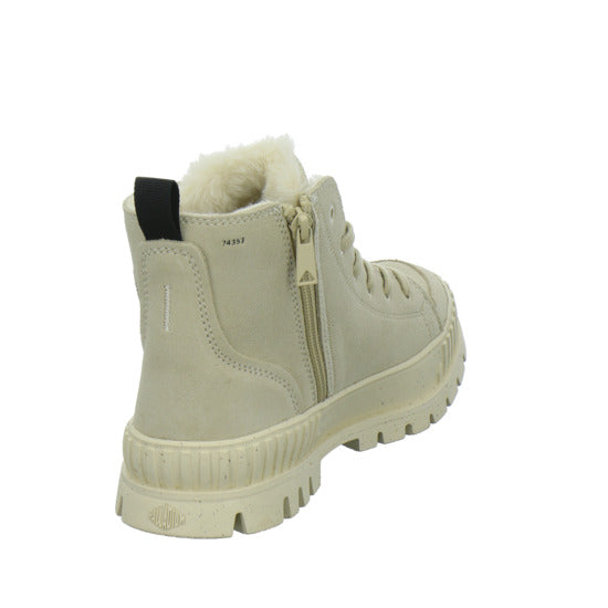 Palladium Pallashock Zip Warm Winterstiefel warm gefüttert Beige - 360° Ansicht