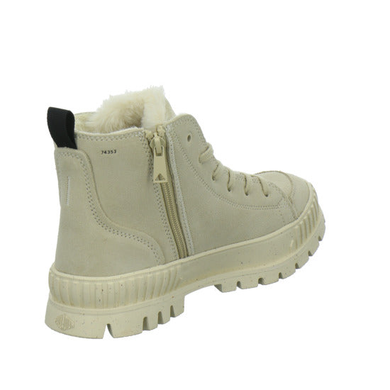 Palladium Pallashock Zip Warm Winterstiefel warm gefüttert Beige - 360° Ansicht