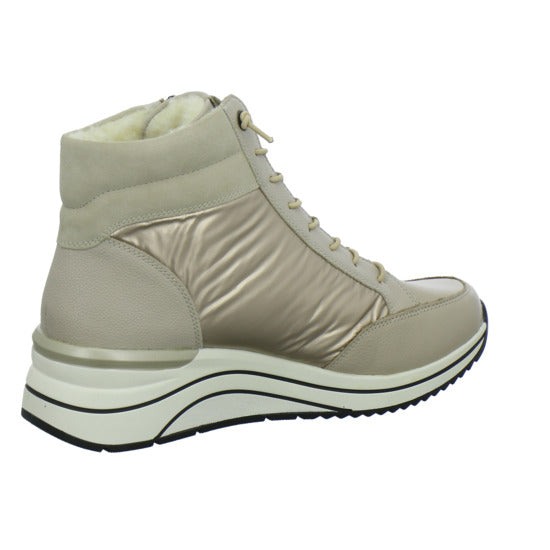 Remonte Winterstiefel warm gefüttert Beige - 360° Ansicht