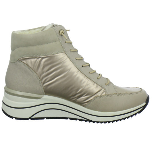 Remonte Winterstiefel warm gefüttert Beige - 360° Ansicht