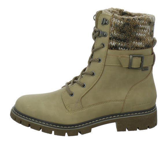 Tom Tailor Shoes Winterstiefel warm gefüttert Beige - 360° Ansicht