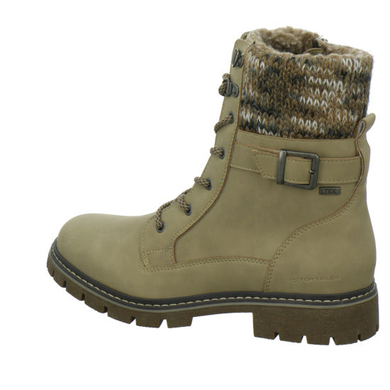Tom Tailor Shoes Winterstiefel warm gefüttert Beige - 360° Ansicht