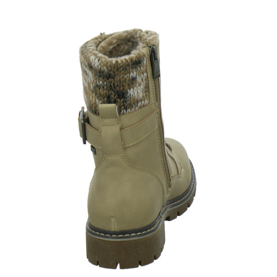 Tom Tailor Shoes Winterstiefel warm gefüttert Beige - 360° Ansicht