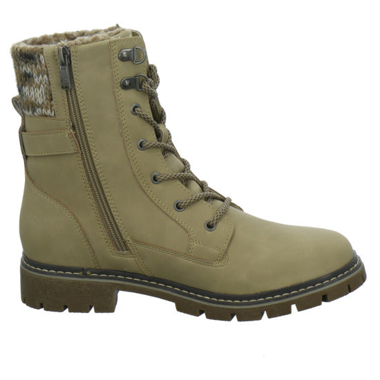 Tom Tailor Shoes Winterstiefel warm gefüttert Beige - 360° Ansicht
