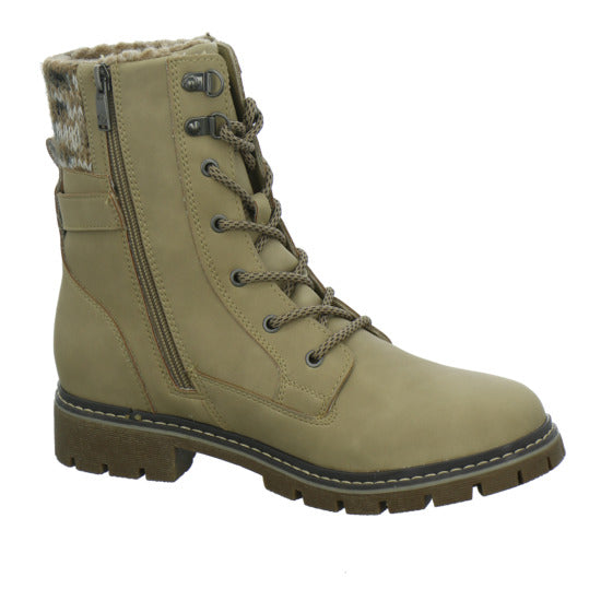 Tom Tailor Shoes Winterstiefel warm gefüttert Beige - 360° Ansicht