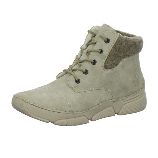 Rieker Winterstiefel warm gefüttert Beige - 360° Ansicht