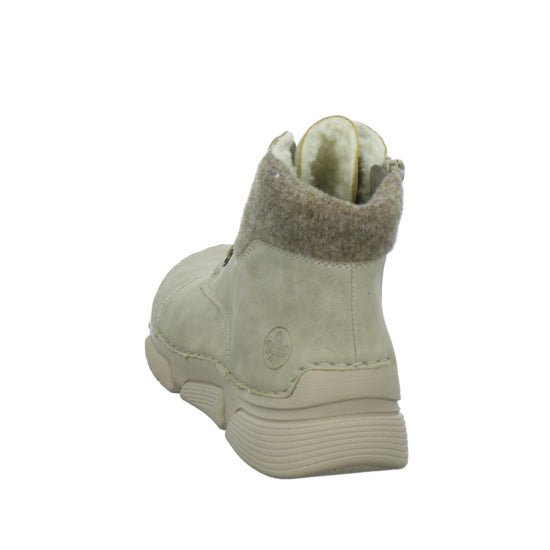 Rieker Winterstiefel warm gefüttert Beige - 360° Ansicht