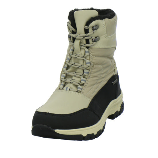 Josef Seibel Davos 52 Winterstiefel warm gefüttert Beige-kombi - 360° Ansicht